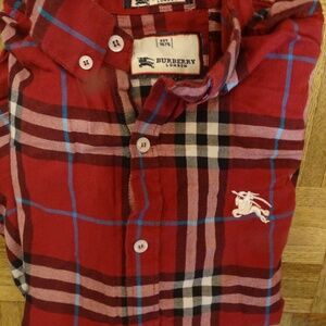 MENS BURBERRY SHIRT SIZE MEDIUM